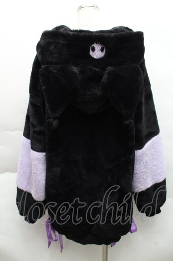 画像2: REFLEM / サンリオコラボクロミファーパーカー  黒 S-25-12-11-047-PU-CO-ET-ZS (2)