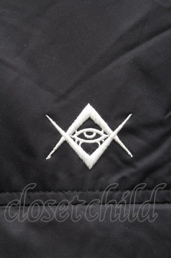 画像3: REFLEM / ミリタリー中綿ブルゾン  黒 S-25-12-11-048-PU-JA-HR-ZS (3)