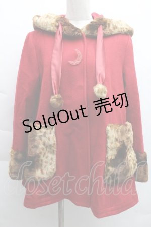 画像: MILK / オーバー・ザ・ムーン コート  赤 S-25-12-11-049-ML-CO-HR-ZS