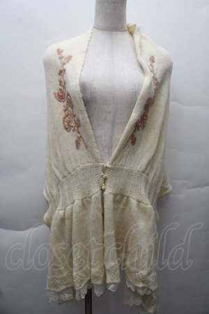 画像: axes femme / ストール風トップス  キナリ S-25-12-11-005-AX-ZA-HR-ZS