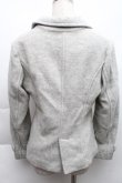 画像2: MILK / ハートボタンコート  グレー S-25-12-11-050-ML-CO-AS-ZS (2)