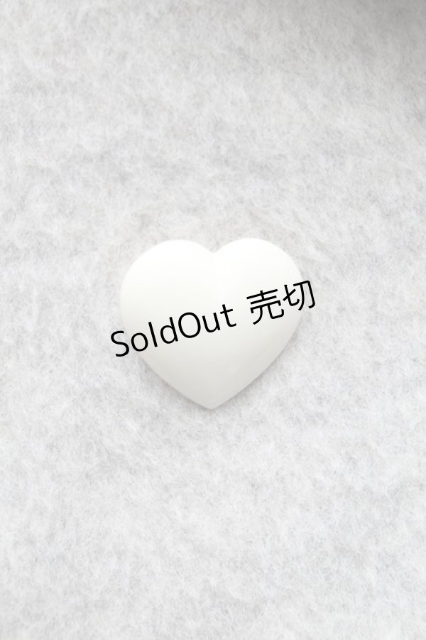 画像3: MILK / ハートボタンコート  グレー S-25-12-11-050-ML-CO-AS-ZS (3)