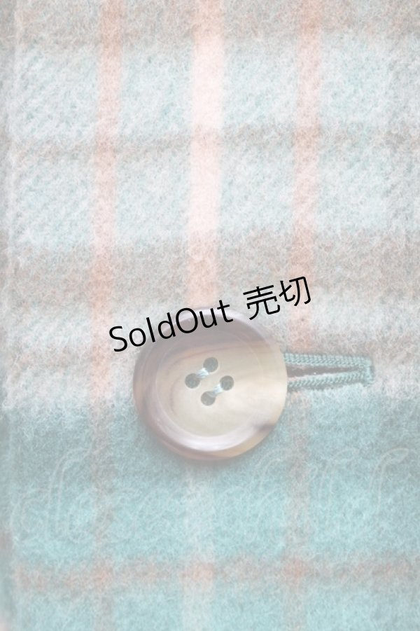 画像3: Jane Marple / タータンチェックコート  グリーン S-25-12-11-051-JM-CO-HR-ZS (3)