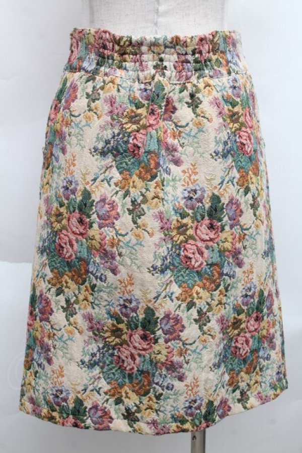 画像2: an another angelus / ゴブランスカート  オフ S-25-12-11-052-CA-SK-AS-ZS (2)