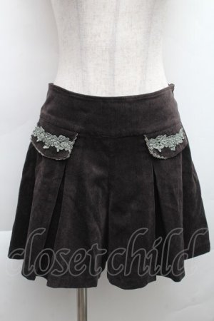 画像: axes femme / キュロット  ブラウン S-25-12-11-054-AX-PA-AS-ZS