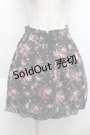 画像: axes femme / 花柄別珍スカート   S-25-12-11-057-AX-SK-HR-ZS