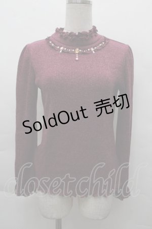 画像: axes femme / ニットプルオーバー   S-25-12-11-011-AX-TO-AS-ZS