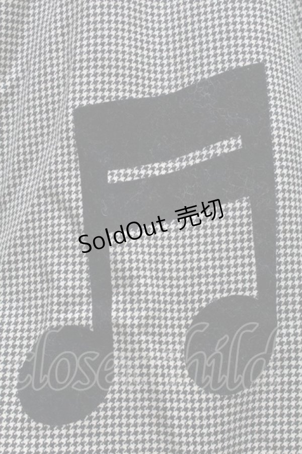 画像3: MILK / 音符ワンピース  ブラウン S-25-12-11-026-ML-OP-AS-ZS (3)