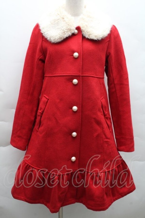 画像1: Emily Temple cute / プリンセスコート  赤 S-25-12-11-039-ET-CO-HR-ZS (1)