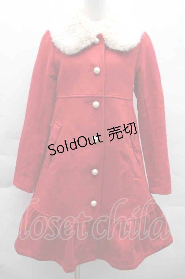 画像1: Emily Temple cute / プリンセスコート  赤 S-25-12-11-039-ET-CO-HR-ZS (1)