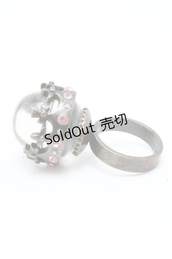 画像3: Jane Marple / クラウンリング  アンティークゴールド S-25-12-12-003-JM-AC-SZ-ZS (3)