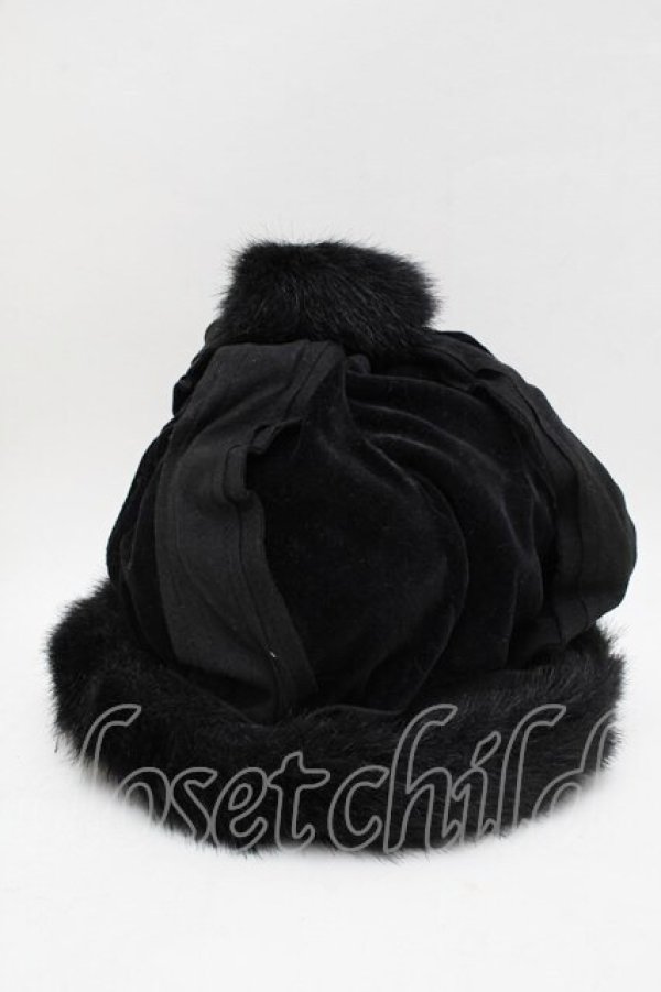 画像2: Jane Marple / クラウンハット  黒 S-25-12-12-035-JM-AC-AS-ZS (2)