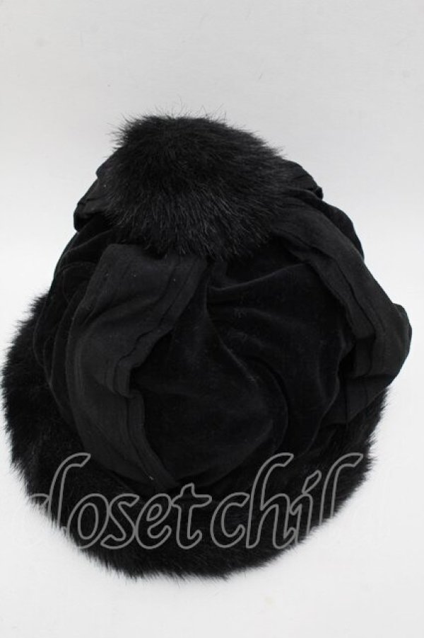 画像3: Jane Marple / クラウンハット  黒 S-25-12-12-035-JM-AC-AS-ZS (3)