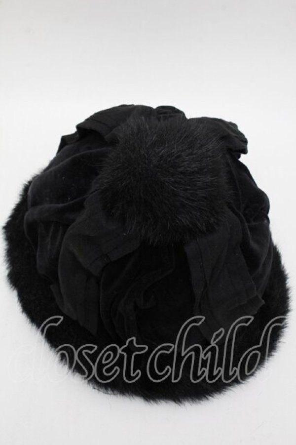 画像4: Jane Marple / クラウンハット  黒 S-25-12-12-035-JM-AC-AS-ZS (4)