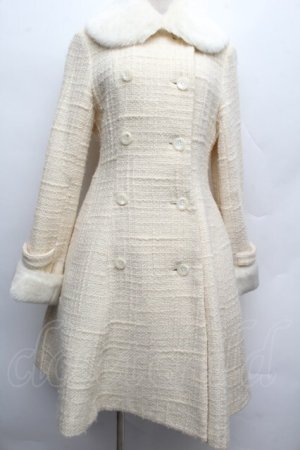 画像: Innocent World / ファンシーツィードコート  アイボリー S-25-12-12-052-IW-CO-HR-ZS