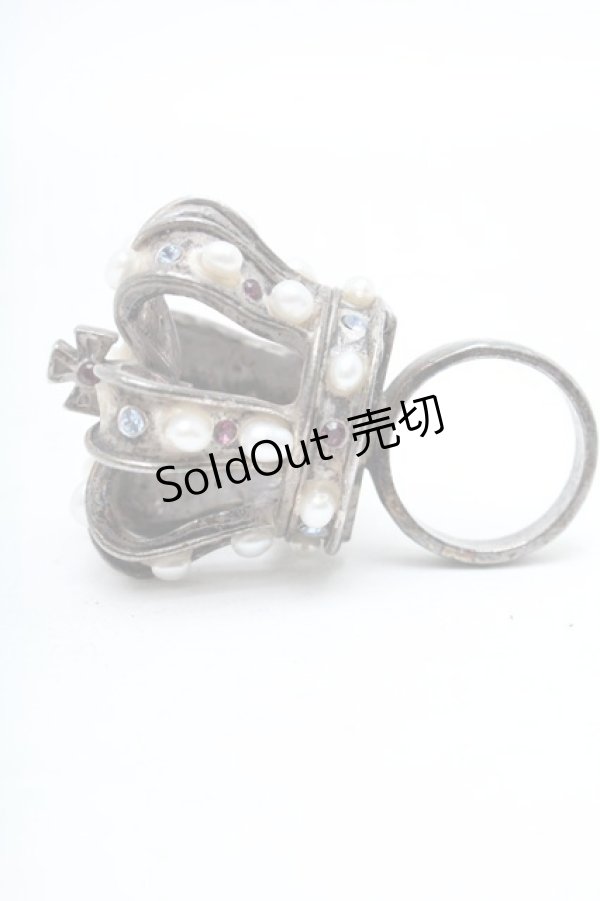 画像4: Jane Marple / 王冠リング  シルバー S-25-12-12-004-JM-AC-SZ-ZS (4)