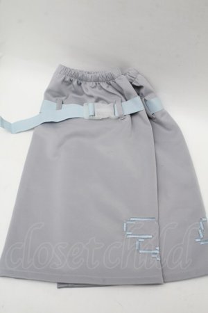 画像: ACDC RAG / ドットネコレッグウォーマー  グレー×パステルブルー S-25-12-12-011-PU-ZA-HR-ZS