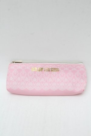 画像: BABY,THE STARS SHINE BRIGHT / ペンケース  ピンク S-25-12-12-013-BA-ZA-AS-ZS