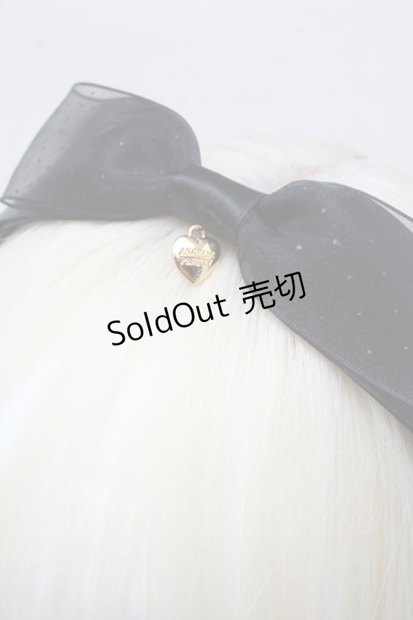 画像2: Angelic Pretty / SheerドットMichelleカチューシャ  黒 S-25-12-13-004-AP-AC-AS-ZS (2)