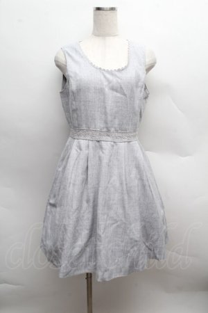 画像: LODISPOTTO / ウエストレースワンピース  グレー S-25-12-13-042-LO-OP-AS-ZS