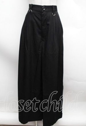 画像: REZEN / 彼岸花カーゴ袴パンツ L 黒 S-25-12-13-047-LO-PA-AS-ZS