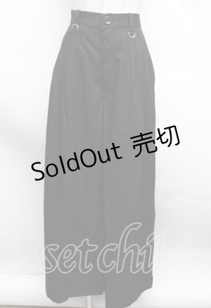 画像: REZEN / 彼岸花カーゴ袴パンツ L 黒 S-25-12-13-047-LO-PA-AS-ZS