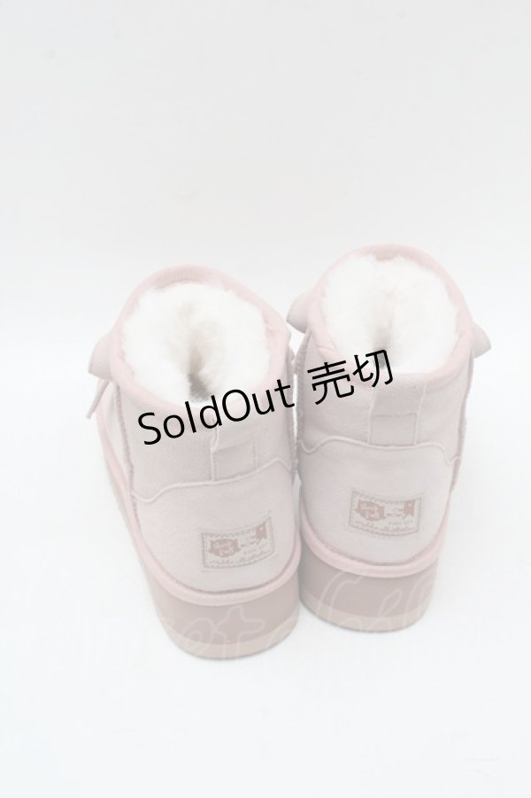 画像2: LOLITA / mikkoファーブーツ 34 ピンク S-25-12-13-005-LO-SH-HR-ZS (2)