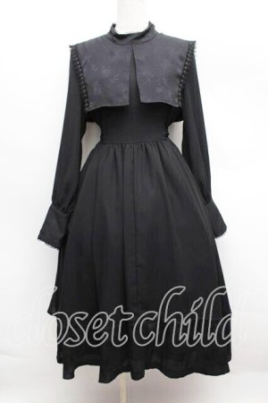 画像: MIHO MATSUDA / シスターワンピース・ライラワンピース  黒 S-25-12-13-051-GO-OP-AS-ZS