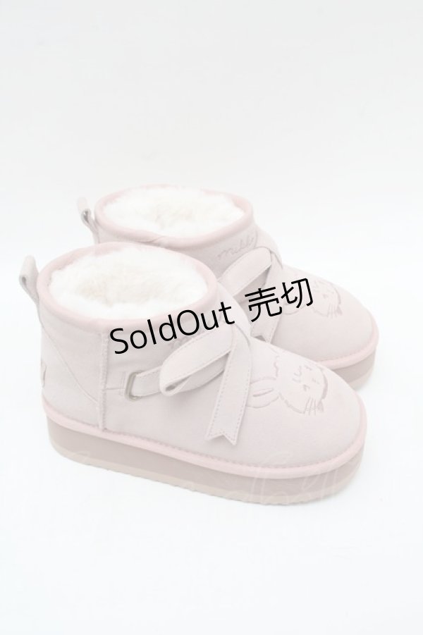 画像3: LOLITA / mikkoファーブーツ 34 ピンク S-25-12-13-005-LO-SH-HR-ZS (3)