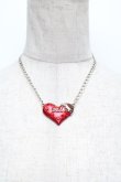 画像1: MILK / ハートチョコネックレス  赤 S-25-12-13-007-ML-AC-AS-ZS (1)