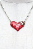 画像2: MILK / ハートチョコネックレス  赤 S-25-12-13-007-ML-AC-AS-ZS (2)