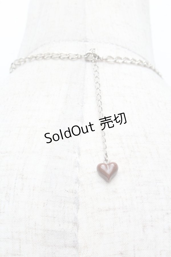 画像3: MILK / ハートチョコネックレス  赤 S-25-12-13-007-ML-AC-AS-ZS (3)