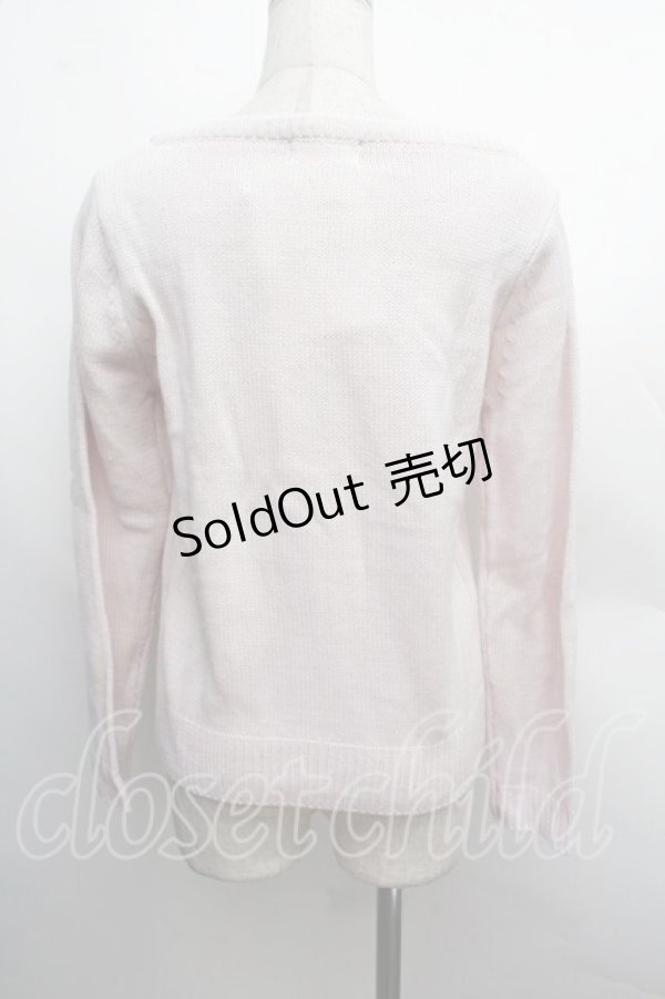 画像2: LODISPOTTO / ケーブル編みニット  ピンク S-25-12-13-012-LO-TO-AS-ZS (2)