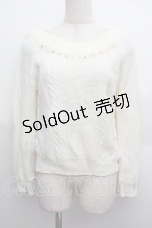 画像: LODISPOTTO / ケーブル編みニット  オフ S-25-12-13-013-LO-TO-AS-ZS