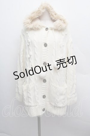 画像: Amavel / ニットコート  オフ S-25-12-13-016-CA-CO-AS-ZS