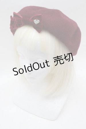 画像: LIZ LISA / リボンベレー  ワイン S-25-12-13-003-LO-AC-HR-ZS