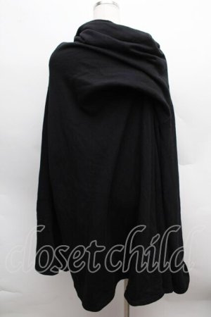 画像: alice auaa / ハイネックドレープスウェット 1 黒 S-25-12-13-027-AA-OP-AS-ZS