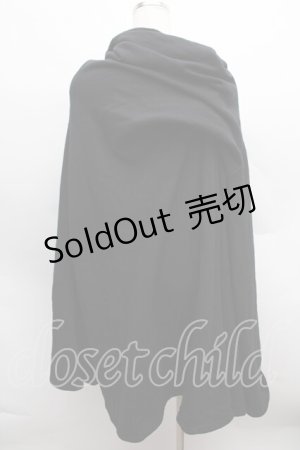 画像: alice auaa / ハイネックドレープスウェット 1 黒 S-25-12-13-027-AA-OP-AS-ZS