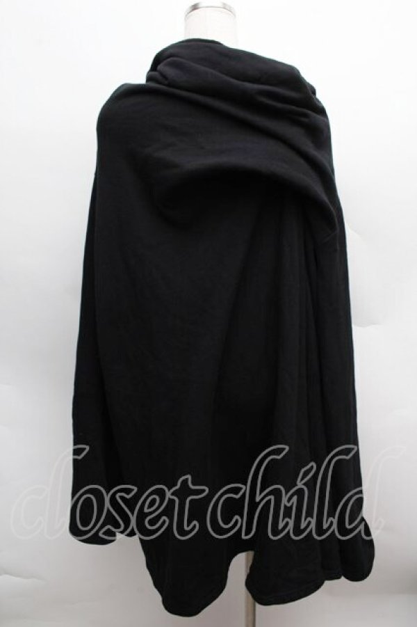 画像1: alice auaa / ハイネックドレープスウェット 1 黒 S-25-12-13-027-AA-OP-AS-ZS (1)