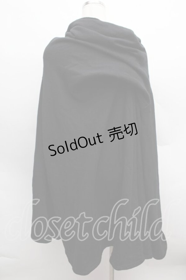 画像1: alice auaa / ハイネックドレープスウェット 1 黒 S-25-12-13-027-AA-OP-AS-ZS (1)