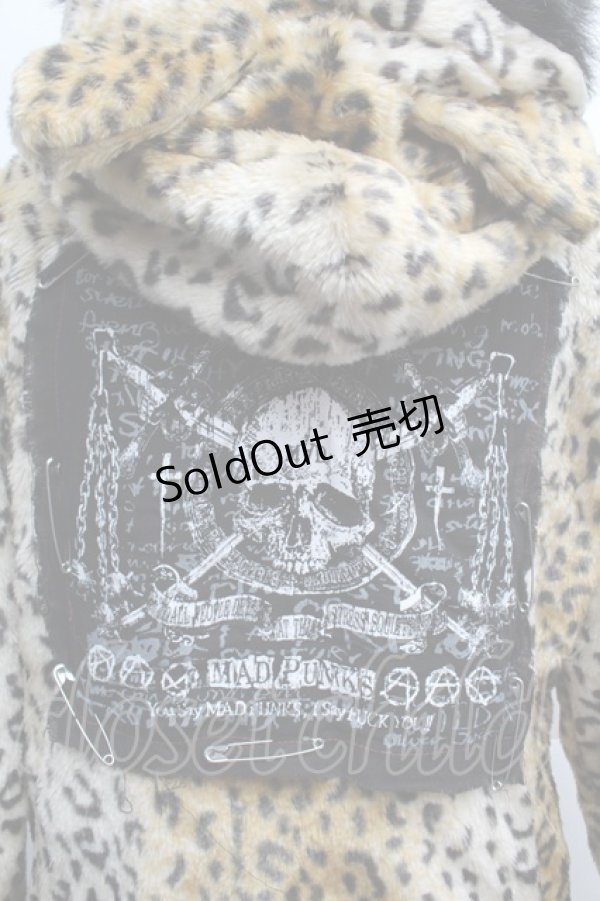 画像3: MAD / ねこみみレオパードファージャケット   S-25-12-13-029-PU-JA-HR-ZS (3)