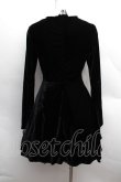 画像2: KILLSTAR / ベロアワンピース  黒 S-25-12-13-037-PU-OP-AS-ZS (2)