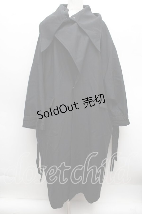 画像1: alice auaa / ショートスリーブロングジャケット  黒 S-25-12-13-038-AA-JA-AS-ZS (1)