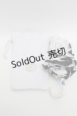 画像: m petit by misako / 晴雨兼用折りたたみ傘  白 S-25-12-15-001-LO-ZA-HR-ZS