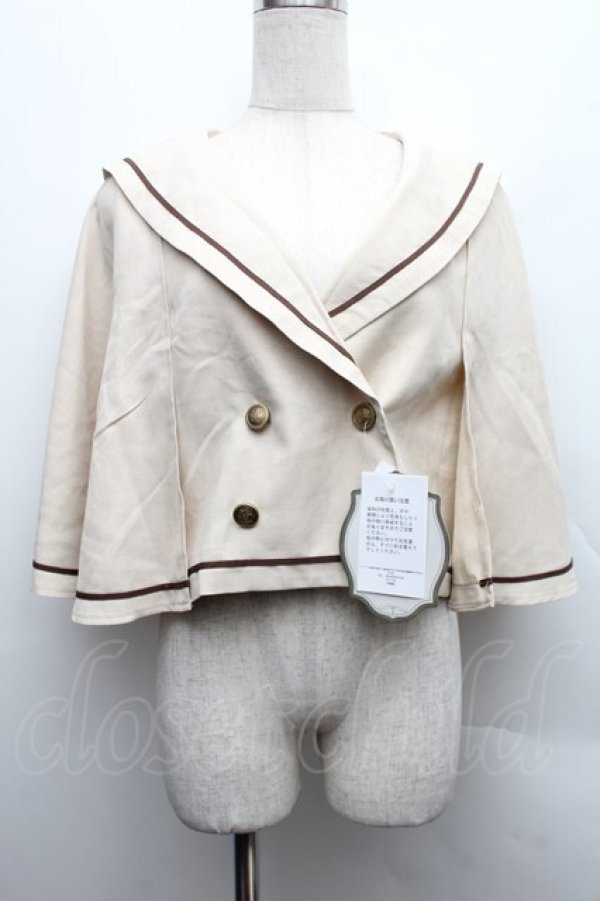 画像1: Kurumi Collaboration / マリンアカデミアケープ  オフ S-25-12-15-044-LO-JA-AS-ZS (1)