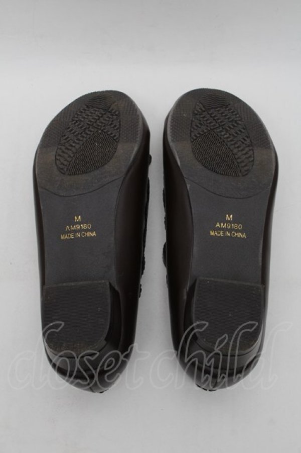 画像5: m petit by misako / AMNIリボンバレエ M ブラウン S-25-12-15-003-LO-SH-HR-ZS (5)