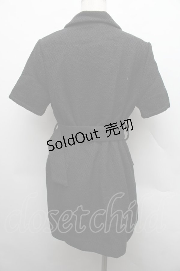 画像2: EATME / テーラードミニワンピース S 黒 S-25-12-15-054-LO-OP-AS-ZS (2)