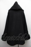 画像2: Rojita / スピンドルフーディーコート  黒 S-25-12-15-056-LO-CO-HR-ZS (2)