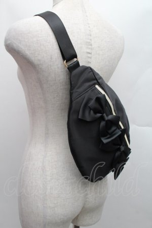 画像: m petit by misako / TT*AM*リボンBB  黒 S-25-12-15-010-LO-BG-HR-ZS