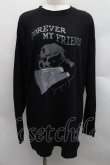画像1: Candy Stripper / FOREVER MY FRIENDS L/S Tシャツ  黒 S-25-12-15-012-PU-TS-AS-ZS (1)